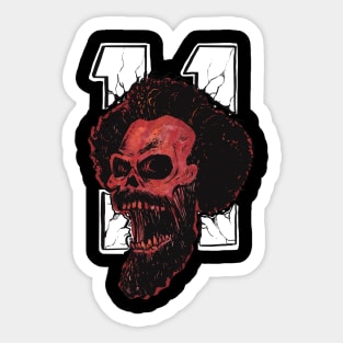 Salah eleven Sticker